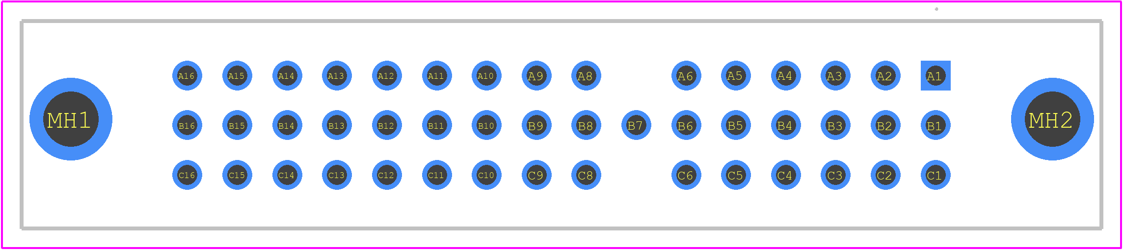 254856 - TE Connectivity PCB footprint - Other - Other - 254856-2