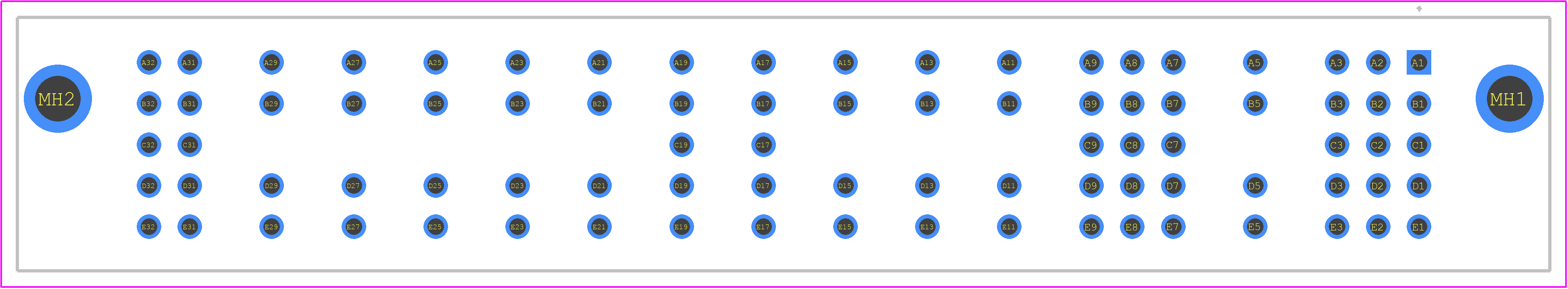 254842 - TE Connectivity PCB footprint - Other - Other - 254842-1