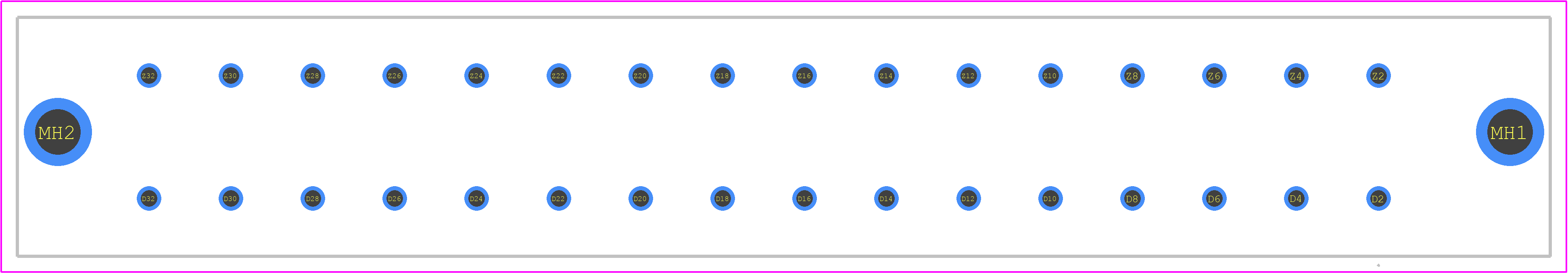 354742 - TE Connectivity PCB footprint - Other - Other - 354742-2
