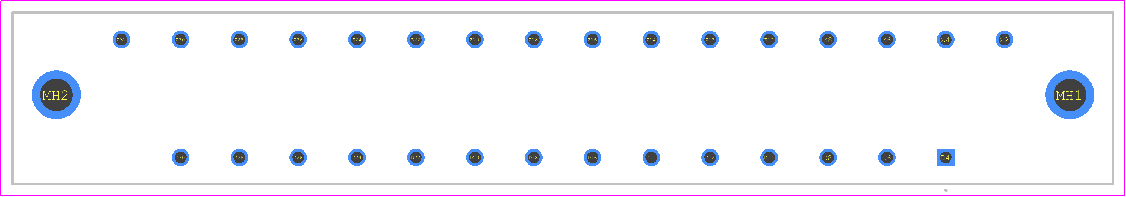 594751 - TE Connectivity PCB footprint - Other - Other - 594751