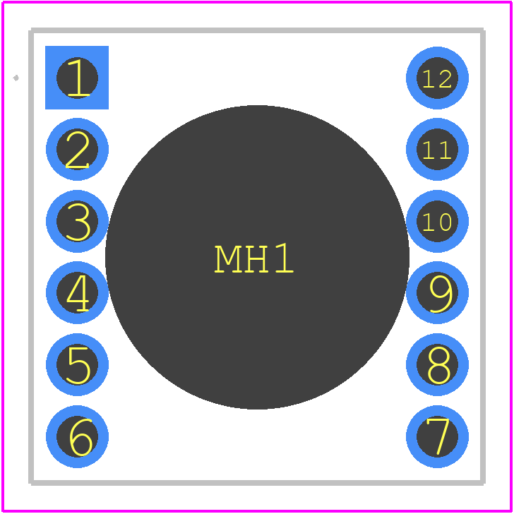 225729 - TE Connectivity PCB footprint - Other - Other - 225729-1