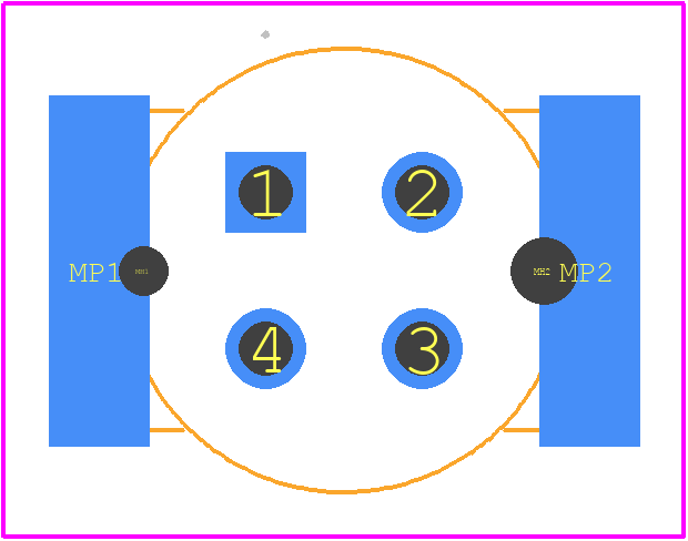 484944 - TE Connectivity PCB footprint - Other - Other - 484944-6