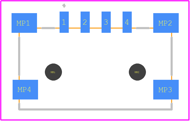 109916 - ERNI PCB footprint - Other - Other - 109916