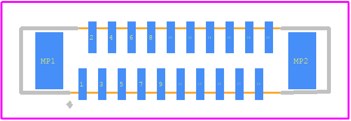 2-1734742-0 - TE Connectivity PCB footprint - Other - Other - 2-1734742-0-2