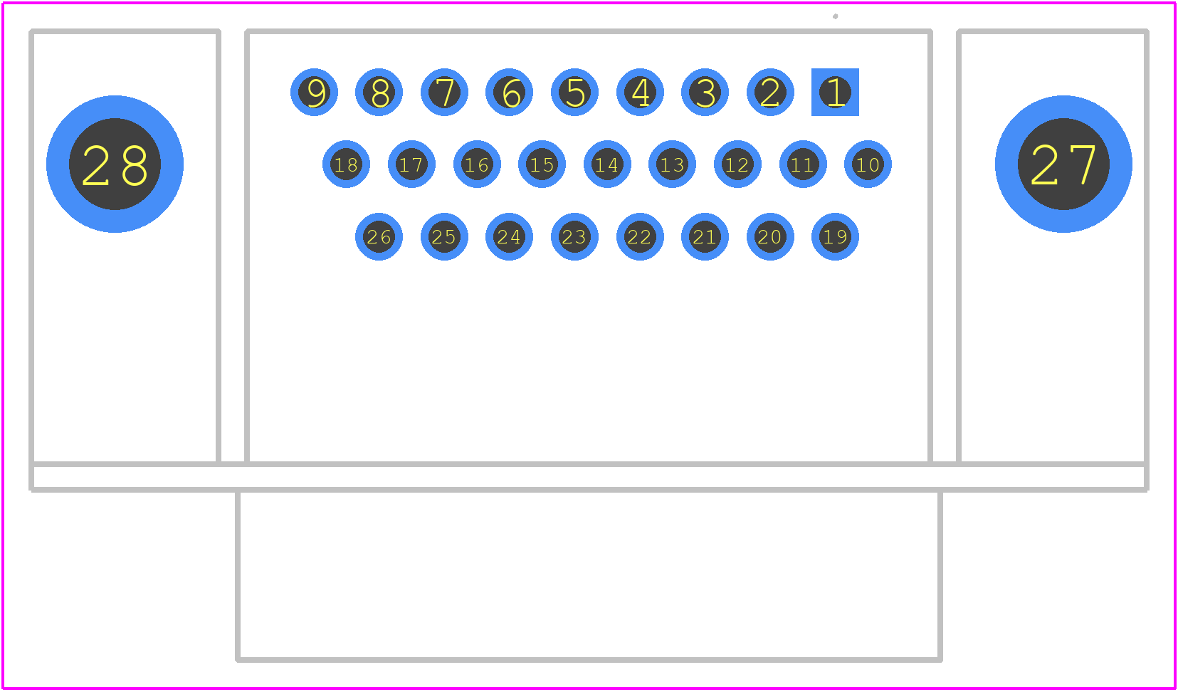 634-026-263-032 - EDAC PCB footprint - Other - Other - 634-026-263-032-2