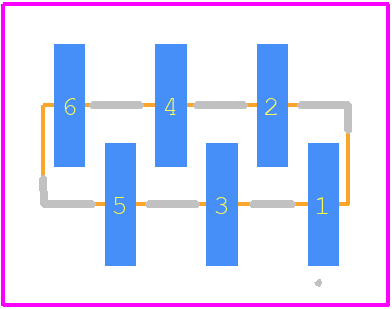 HDWM-06-01-G-S-250-SM - SAMTEC PCB footprint - Other - Other - HDWM-06-01-G-S-250-SM-3