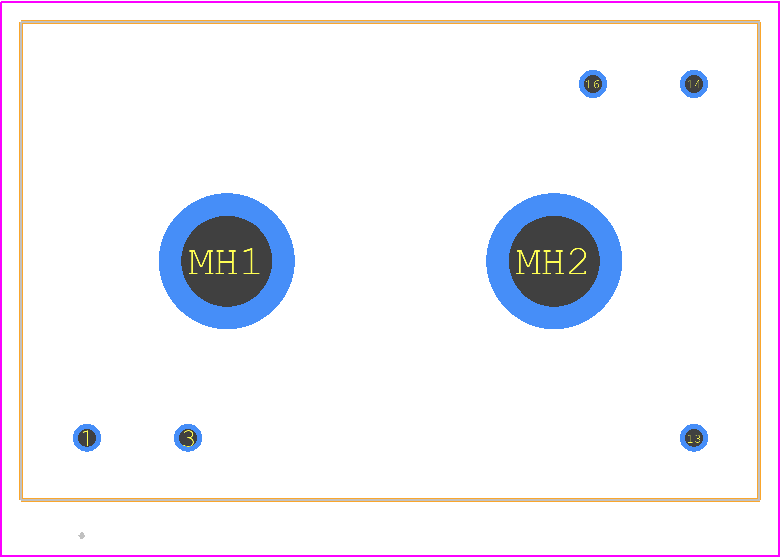 IRM-03-15 - Mean Well PCB footprint - Other - Other - IRM-03-15-1