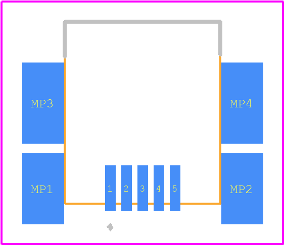 54819-0572 - Molex PCB footprint - Other - Other - 54819-0572