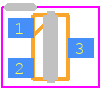 2SC4617EBTL - ROHM Semiconductor PCB footprint - SO Transistor Flat Lead - SO Transistor Flat Lead - EMT3F_2