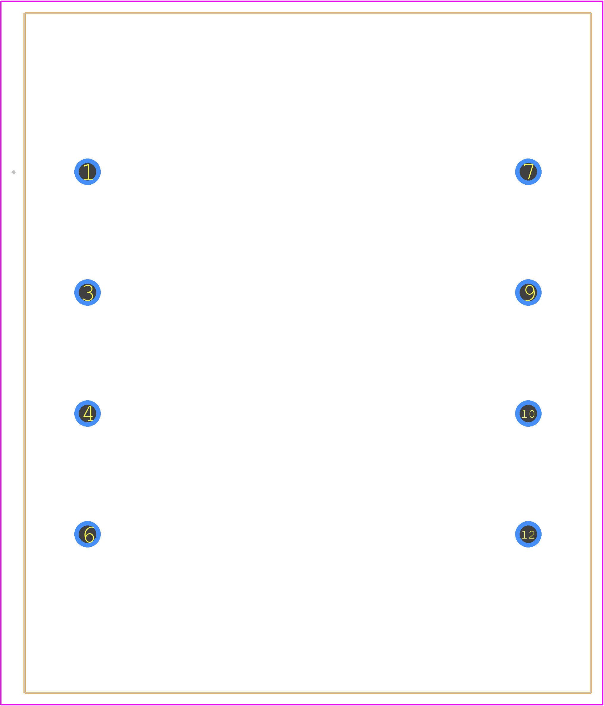 VPP12-1600 - Triad Magnetics PCB footprint - Other - Other - VPP12-1600-4