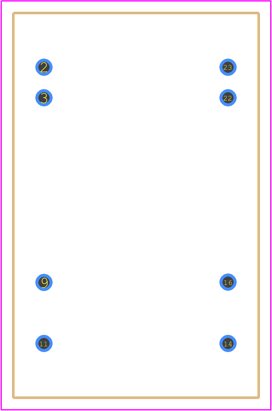 SCW05B-05 - Mean Well PCB footprint - Other - Other - SCW05B-05-3