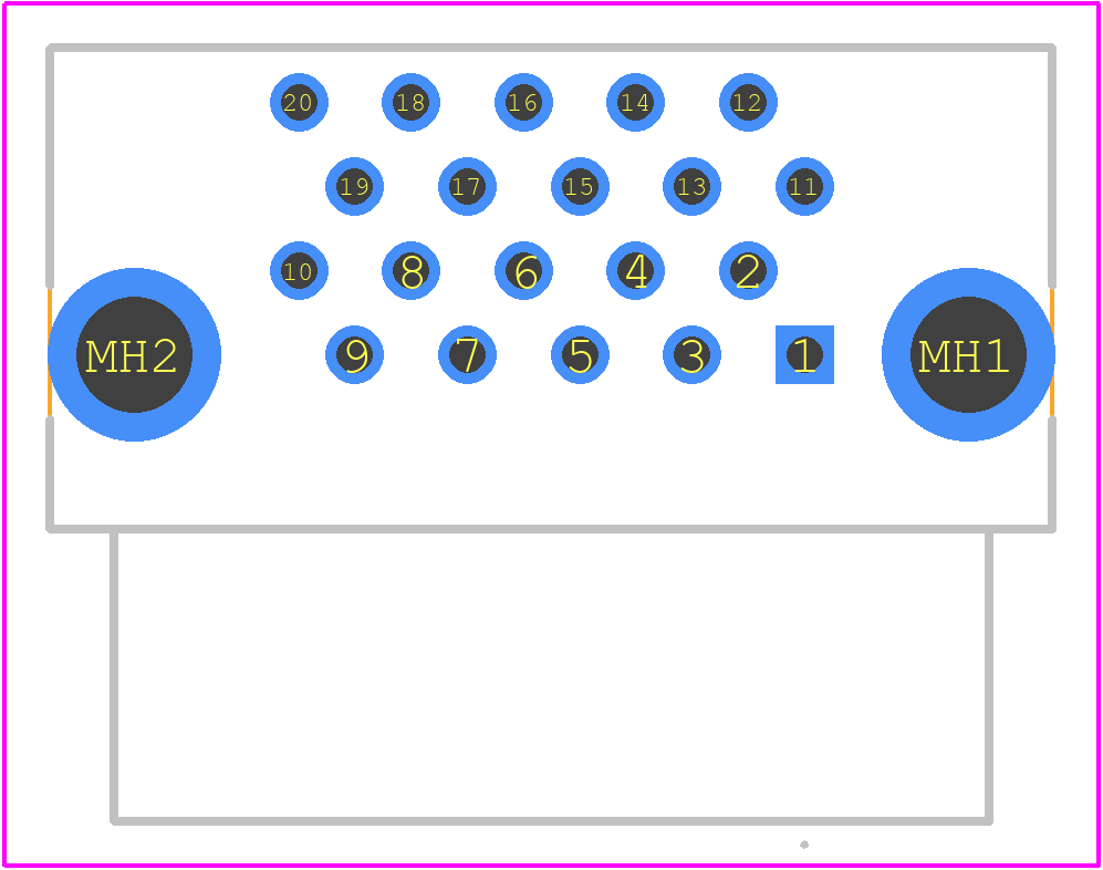 5-5175472-1 - TE Connectivity PCB footprint - Other - Other - 5-5175472-1-4