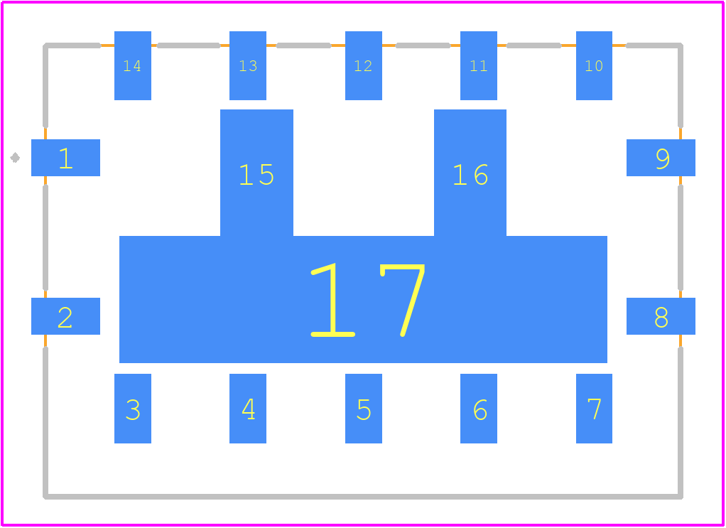 CDPL-1710A+ - Mini-Circuits PCB footprint - Other - Other - NT1997_2021