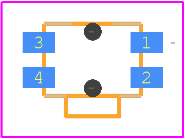 EVQPUL02K - Panasonic PCB footprint - Other - Other - EVQPUL02K-2