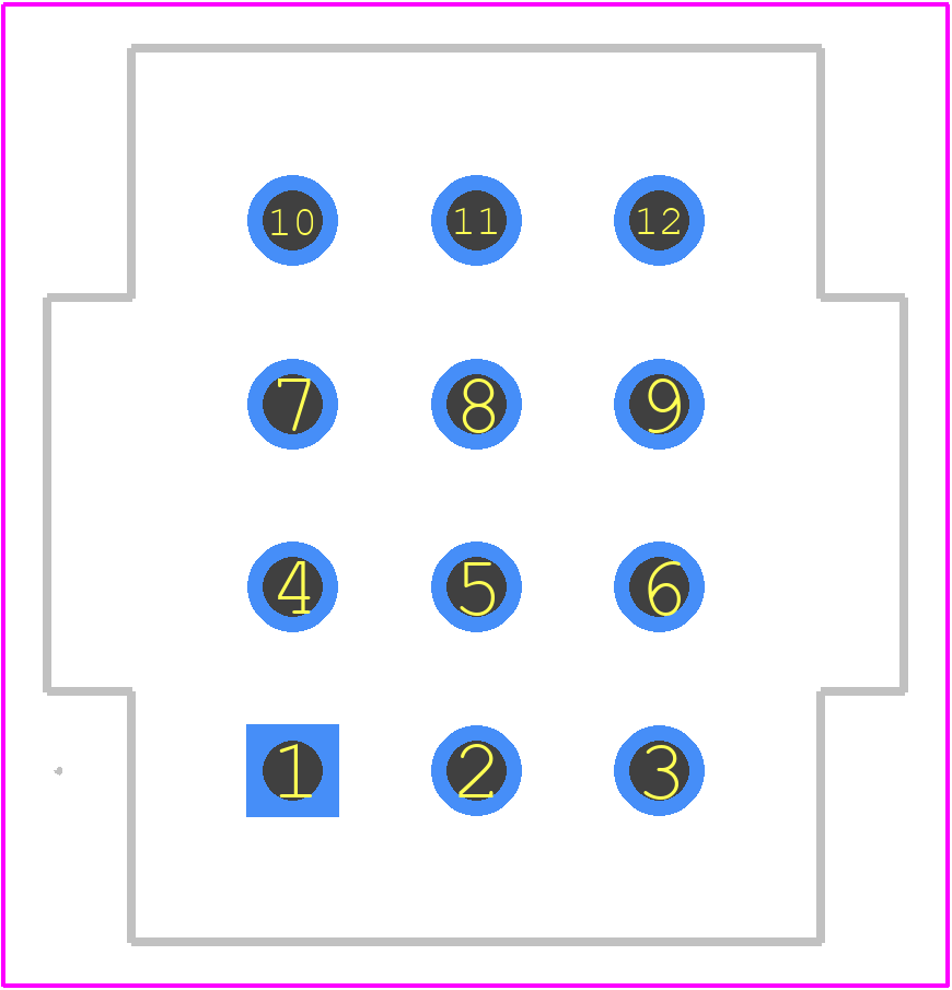 2-640502-4 - TE Connectivity PCB footprint - Other - Other - 2-640502-4-2