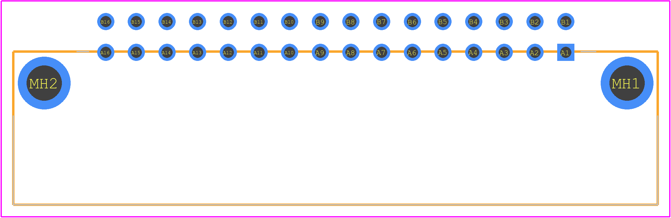 PCN10-32P-2.54DS(72) - Hirose PCB footprint - Other - Other - PCN10-32P-2.54DS(72)-2