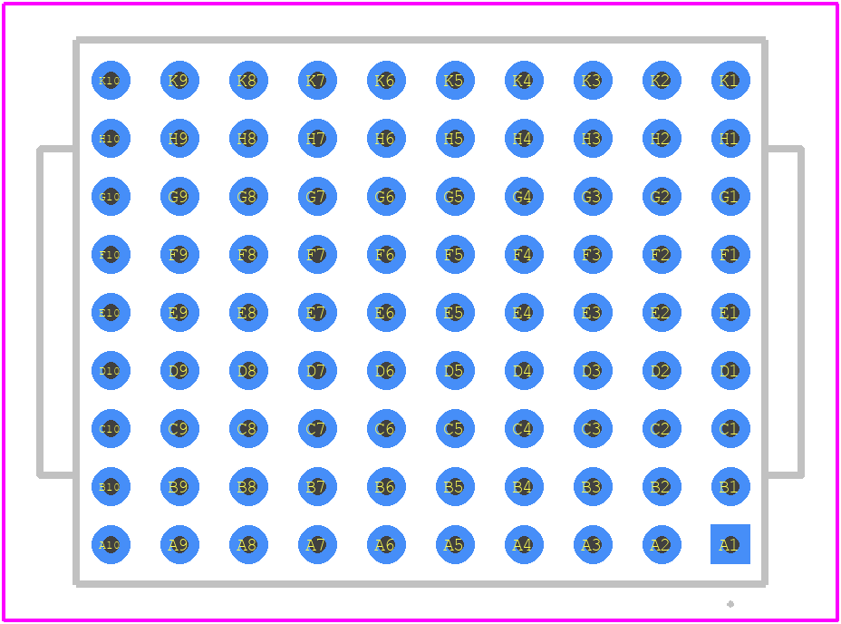2102438-1 - TE Connectivity PCB footprint - Other - Other - 2102438-1-2