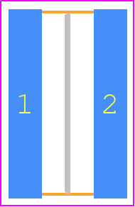 PML100HZPJV2L2 - ROHM Semiconductor PCB footprint - Resistor Chip - Resistor Chip - PML100HZPJV2L2