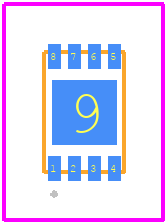 M95040-RMC6TG - STMicroelectronics PCB footprint - Other - Other - UFDFPN8_ 2022