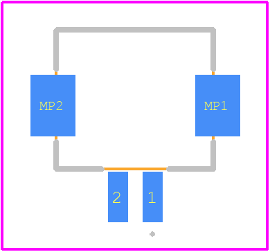 DF13A-2P-1.25V(21) - Hirose PCB footprint - Other - Other - DF13A-2P-1.25V(21)-3