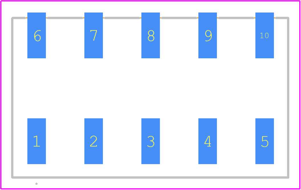 1473800000 - Weidmüller PCB footprint - Other - Other - 1473800000-3