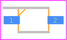 95-21USRD/S357/TR7 - Everlight PCB footprint - Small Outline Diode - Small Outline Diode - 95-21USRD/S357/TR7