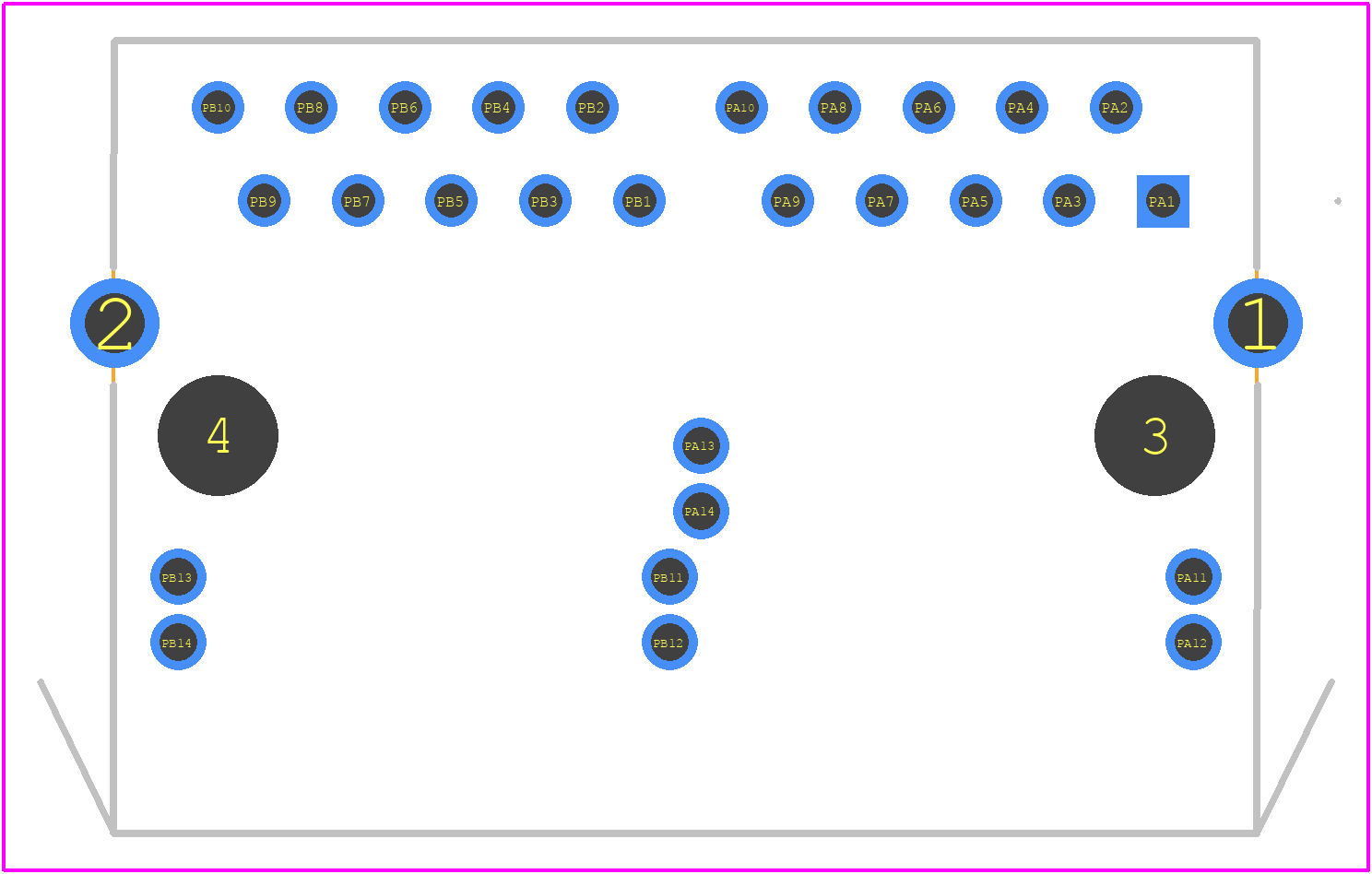 5-2301996-7 - TE Connectivity PCB footprint - Other - Other - 5-2301996-7-8