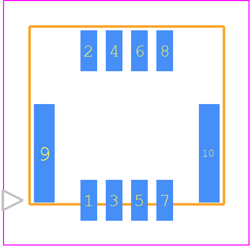 5054480871 - Molex PCB footprint - Other - Other - 50544808YY_31517191