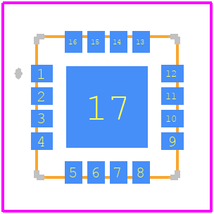 SKY66394-11 - Skyworks PCB footprint - Other - Other - SKY66394-11-2