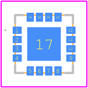 SKY66397-12 - Skyworks PCB footprint - Other - Other - SKY66397-12-1