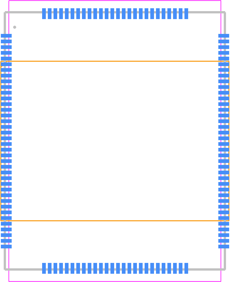 W83627DHG-P - Nuvoton PCB footprint - Quad Flat Packages - Quad Flat Packages - W83627DHG-P