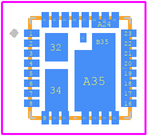 SIC639CD-T1-GE3 - Vishay PCB footprint - Other - Other - SIC639CD-T1-GE3-3