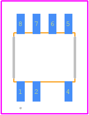 MP163CGS-33-P - Monolithic Power Systems (MPS) PCB footprint - Other - Other - SOIC8-7B 