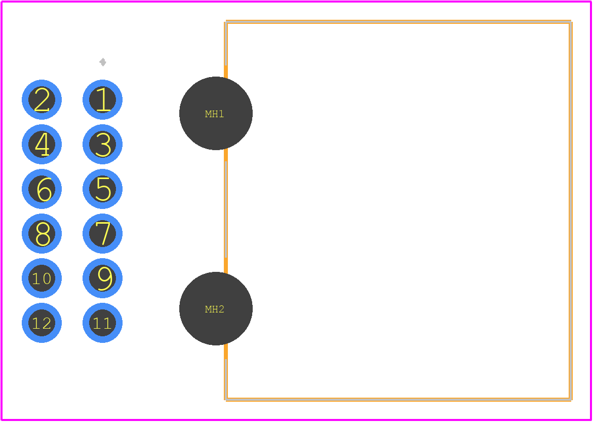 1-1318772-8 - TE Connectivity PCB footprint - Other - Other - 1-1318772-8-1