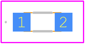 KPTR-3216SYCK - Kingbright PCB footprint - Other - Other - 3.2mmx1.6mm SMD LED,1.05mm thickness.