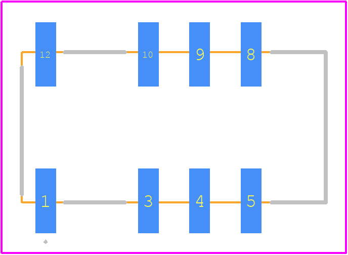 TXS2SA-3V - Panasonic PCB footprint - Other - Other - TXS2SA-3V-2