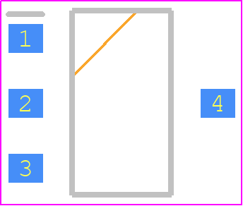 NCV8406ASTT3G - onsemi PCB footprint - SOT223 (3-Pin) - SOT223 (3-Pin) - SOT−223 (TO−261)