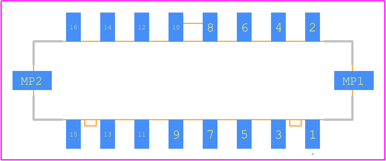 4-794638-6 - TE Connectivity PCB footprint - Other - Other - 4-794638-6-1