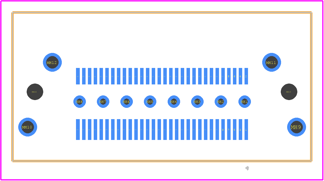 QTH-030-01-L-D-RA-K - SAMTEC PCB footprint - Other - Other - QTH-030-01-L-D-RA-K-4
