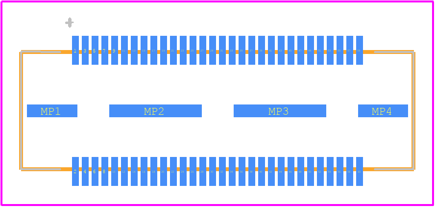 QTH-030-01-L-D-K - SAMTEC PCB footprint - Other - Other - QTH-030-01-L-D-K-5