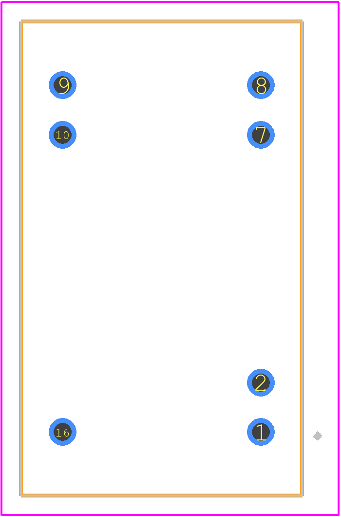 TIM 2-0910 - Traco Power PCB footprint - Other - Other - TIM 2-0910-1