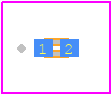 C0201C104M9PACTU - KEMET PCB footprint - Other - Other - C0201-ren1