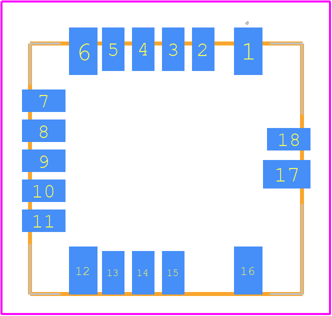 ZM5202AE-CME3R - Silicon Labs PCB footprint - Other - Other - ZM5202AE-CME3R-1