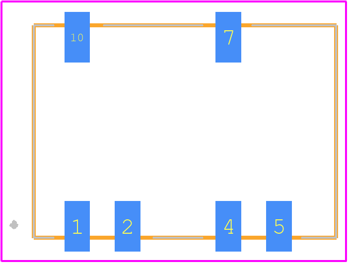 R1DX-0515-R - RECOM Power PCB footprint - Other - Other - R1DX-0505-R-3