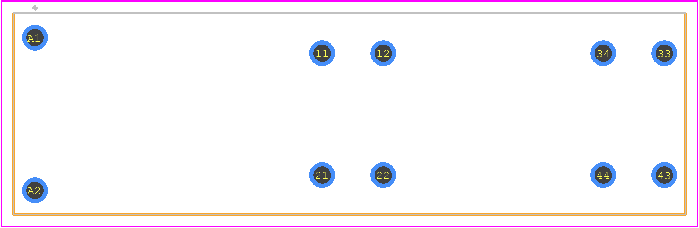 6-1415027-1 - TE Connectivity PCB footprint - Other - Other - 6-1415027-1-1