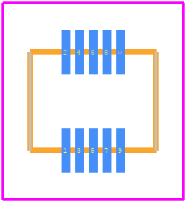 DF12C(3.0)-10DS-0.5V(81) - Hirose PCB footprint - Other - Other - DF12C(3.0)-10DS-0.5V(81)-2