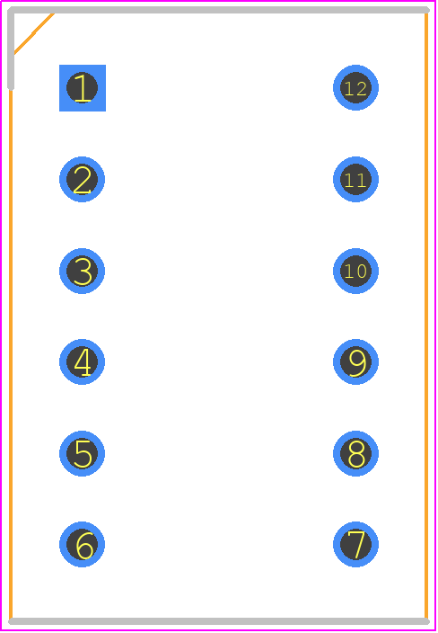 A6FR-6104 - OMRON Electronics PCB footprint - Dual-In-Line Sockets - Dual-In-Line Sockets - A6FR-6104