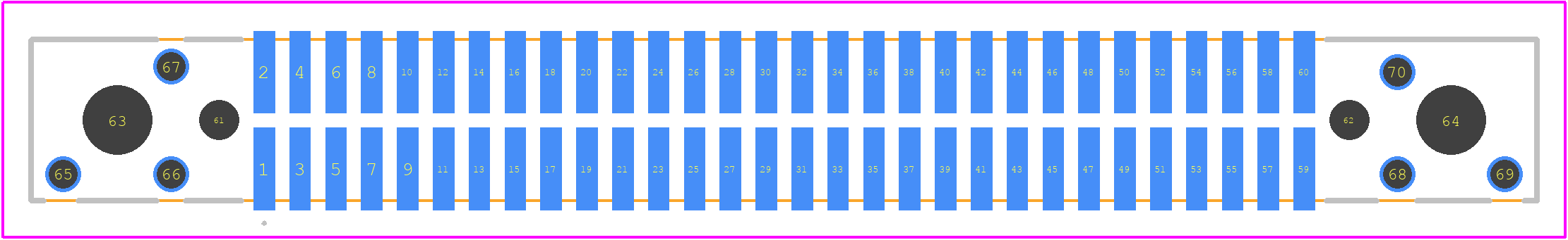 TFM-130-02-L-D-DS - SAMTEC PCB footprint - Other - Other - TFM-130-02-L-D-DS-2