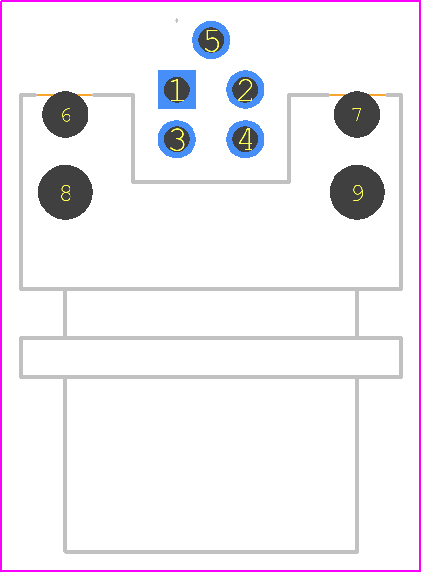 4-2172082-2 - TE Connectivity PCB footprint - Other - Other - 4-2172082-2-5