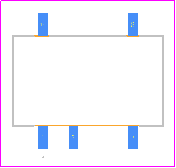QT8E_1215S1U - Gaptec PCB footprint - Other - Other - QT8E_1215S1U-1
